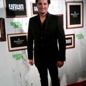 Danny Boushebel at feature film PRIVACY Premiere at GenArt Film Festival (NYC - 8/9/2012).