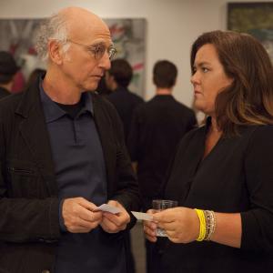 Still of Rosie ODonnell and Larry David in Curb Your Enthusiasm 1999