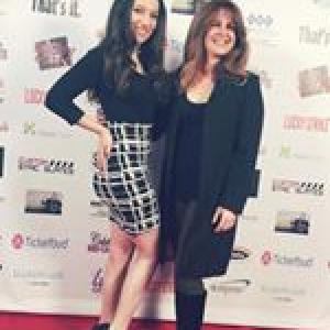 Ashlie Garrett with Lala Costa at Thanks for Nothing Premiere
