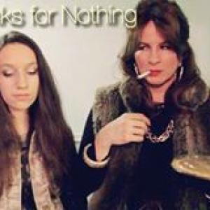 Ashlie Garrett with Lala Costa on set of Thanks for Nothing