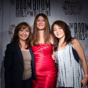 The Boom Boom Girls of Wrestling Carolin von Petzholdt Darlene Helstrom, Katherena Higashi
