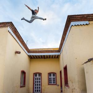 Stride Jump, shot in Mexico