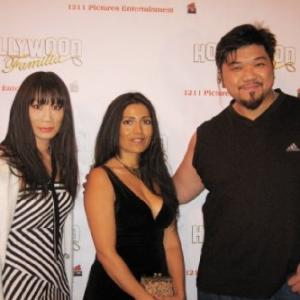 Linda Wang Doralisia Sitnick and Turbo Kong Hollywood Familia Premiere held at the Fine Arts Theatre