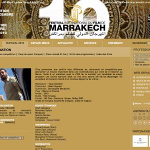 International Film Festival of Marrakech 2010