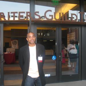 Jeffrey S. Williams at the screening of 5ive Man Confession in the 2008 Hollywood Black Film Festival.