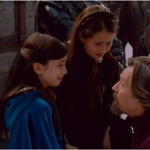 Still fromRed Riding Hood with Olivia SteeleFalconer and Gary Oldman
