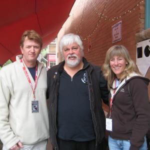 Michael Afendakis, Dr. Paul Watson (Whale Wars), Buffy Afendakis - Telluride Film Festival.