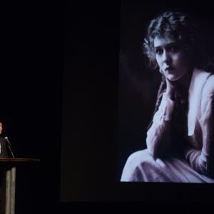 Jeffrey Vance introduces LITTLE ANNIE ROONEY 1925 at the Academy of Motion Picture Arts and Sciences third annual Mary Pickford Celebration of Silent Film Los Angeles County Museum of Art November 3 2014