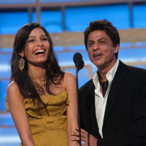 The Golden Globe Awards  66th Annual Telecast Freida Pinto Shahrukh Khan
