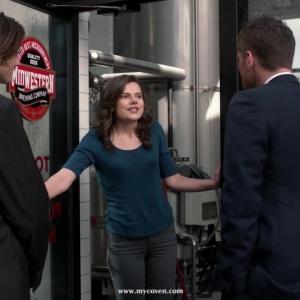 Julia Rhodes Guest Starring as brewery manager Marie McAnn in episode 718 Party On Garth of Supernatural