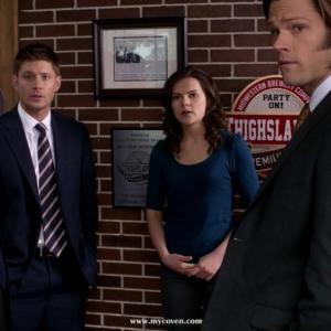 Julia Rhodes playing Marie McAnn in episode 718 of television series Supernatural