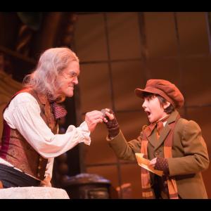 Tendal and Chris Kayser in A Christmas Carol at The Alliance Theater