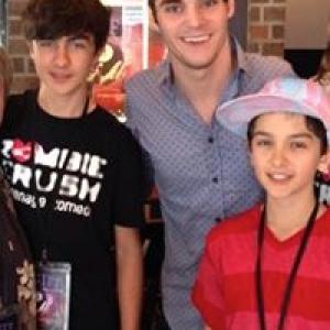 Gasparilla International Film Festival 2014, as Director and Star of Zombie Crush (Official Selection), with RJ Mitte and brother Royce (co-producer of film).