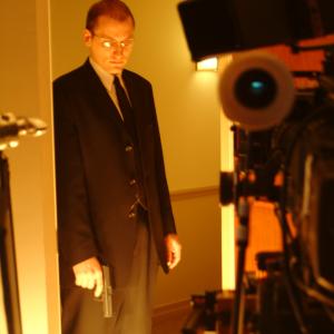 On the set of SHOOTER - Frank T. ZIede as Secret Service Agent Dane