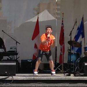 Toronto Youth Day 2013 - Singing Chasing the Sun by The Wanted - Jacob Ewaniuk