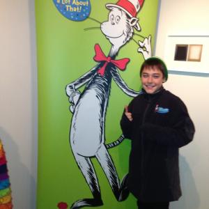 Jacob Ewaniuk at premiere of Cat in the Hat Knows A Lot About Christmas