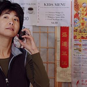 Still shot from Chinese Food up coming short playing the role of Kim Lee