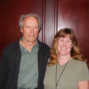 with Clint Eastwood at Paso Robles Film Festival 2008