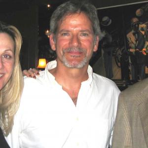With Campbell Scott and writer Richard Greenberg at the opening of The House in Town.