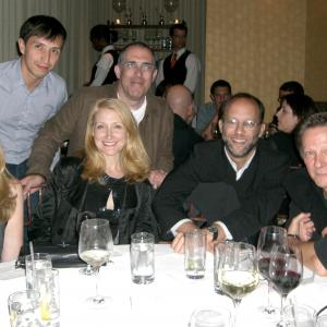 MARRIED LIFE dinner with director Ira Sachs, Chris Cooper and his wife and actress Marianne Leone, artist Boris Torres, producer Sidney Kimmel, actress Patricia Clarkson and documentary producer Patty Casby.