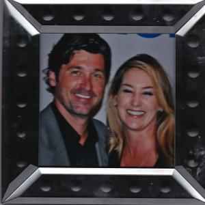 With Patrick Dempsey at the Dempsey Challenge in Maine