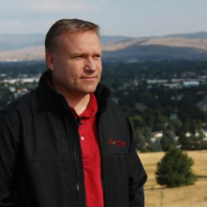 Todd Hansen on location in Montana