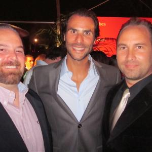 Director Steve Race with Producer Ben Silverman and Michael K. Race