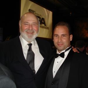 Director Steve Race with Rob Reiner