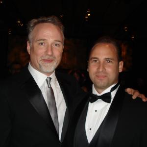 Director Steve Race with Director David Fincher