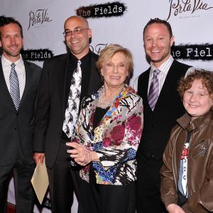 The Fields arrive at the world premiere of the new movie The Fields at Laemmle Music Hall on April 17 2012 in Beverly Hills California