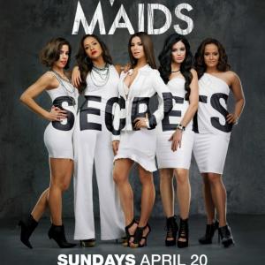 Edy Ganem Judy Reyes Ana Ortiz Roselyn Sanchez and Dania Ramirez  Devious Maids Season 2 poster