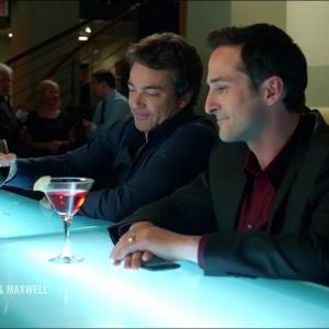 Jon Tenney and Michael Patrick Denis in King & Maxwell (2013)