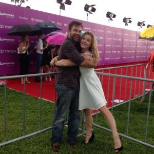 At TropFest 14 for Great Expectations with director Jared Andrew Morgan