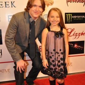 Caitlin Carmichael and Producer Leif Holt at Red Carpet VIP Reception & Private Screening of 
