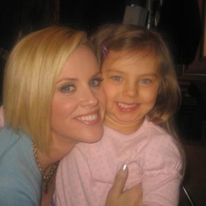Caitlin with Jenny McCarthy In the Motherhood Season 2 2008