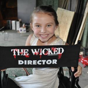 Caitlin Carmichael on set of The Wicked June 2011