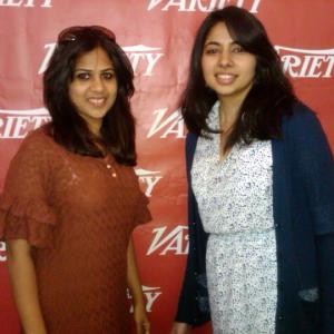 Reema Dutt and Sania Jhankar at AFM 2011 Los Angeles