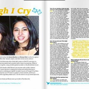 Article from Pool Magazine India  Reema Dutt and Sania Jhankar