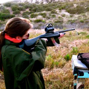 Tricia Lyn Scott - On Set Weapons Training