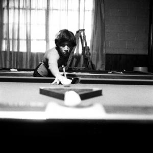 On the set of Adrian Bests POOL HALL GIRL