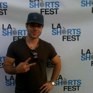 Paul Gennaro attending LA shorts fest for his film Baby Bomber