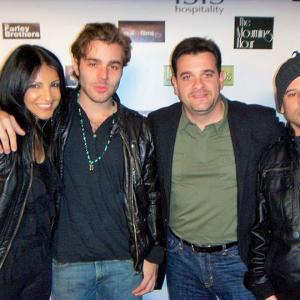 w/ Actors Kathrine Narducci and Gino Cafarelli and Record Producer, Anthony Mirante