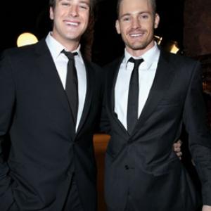 Armie Hammer and Josh Pence