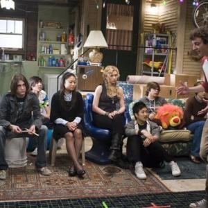 Still of Gaelan Connell, Ryan Donowho, Aly Michalka, Charlie Saxton, Tim Jo and Lisa Chung in Bandslam (2009)