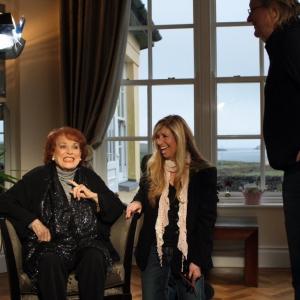 Interviewing Maureen O'Hara for the docu-dramedy WE'LL ALWAYS HAVE DINGLE, directed by Geoff Wonfor