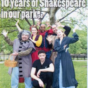 10th Year Anniversary of Inwood Shakespeare Festival  Moose Hall Theatre Company  Ted Minos Founder Producing Artistic Director