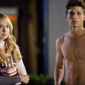 Still of Megan Park and Daren Kagasoff in The Secret Life of the American Teenager (2008)