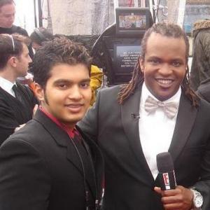 On the Red Carpet of the 80th Academy Awards with with Sal Masekela