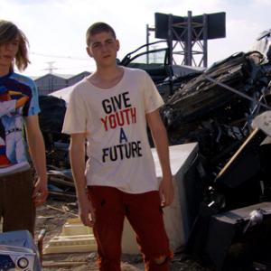 Still of Danny Flaherty and Jesse Carere in Skins 2011