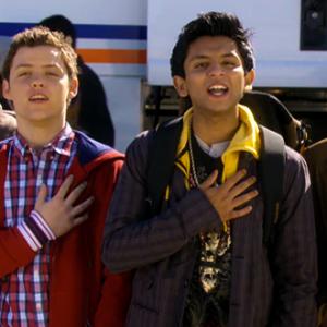 Still of Danny Flaherty Ron Mustafa Jesse Carere and James Newman in Skins 2011